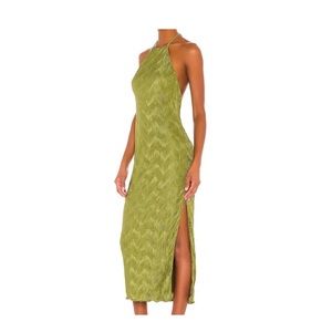 House of Harlow 1960 x Revolve Frederick Dress (Olive Green)